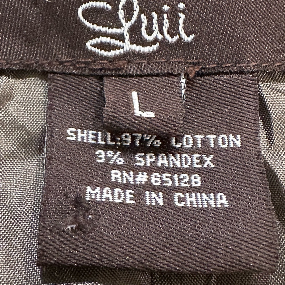 Luii Green Camo Utility Jacket with Embroidered Accents - Picture 3 of 5